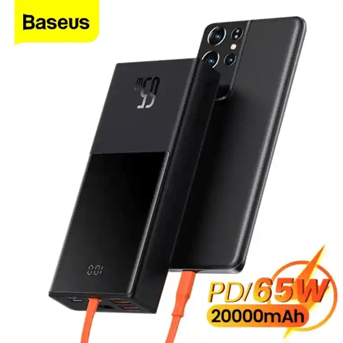 Baseus Elf Digital Display Fast Charging Power Bank 20000mAh 65W